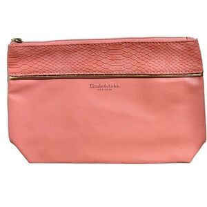 Elizabeth Arden New York Pale Pink Womens Cosmetic Bag